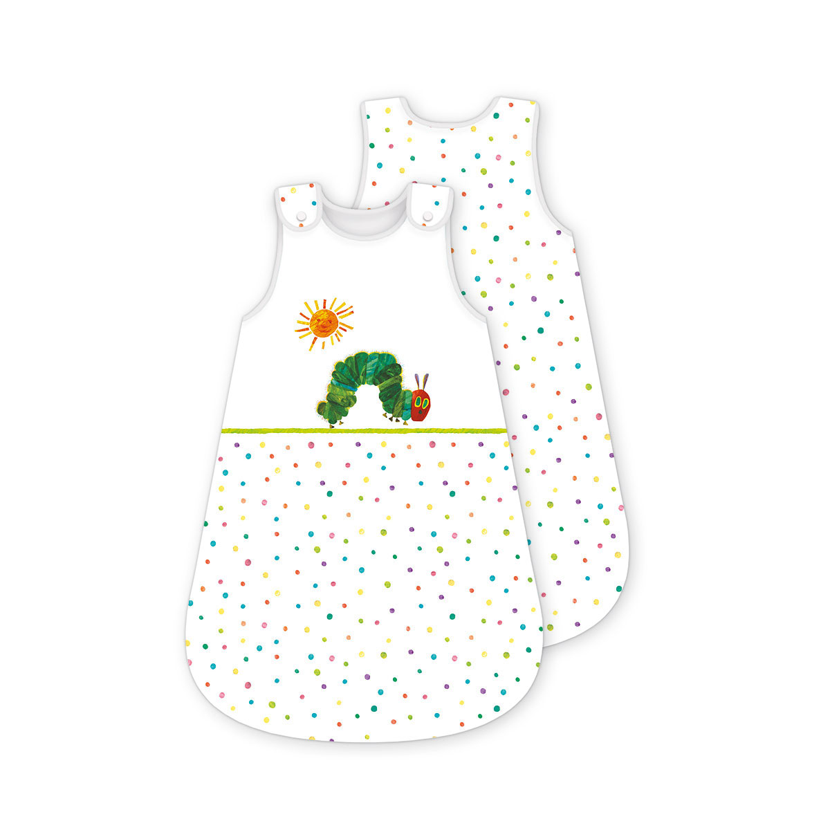 Herding Premium-Baby-Schlafsack Kleine Raupe Nimmersatt 