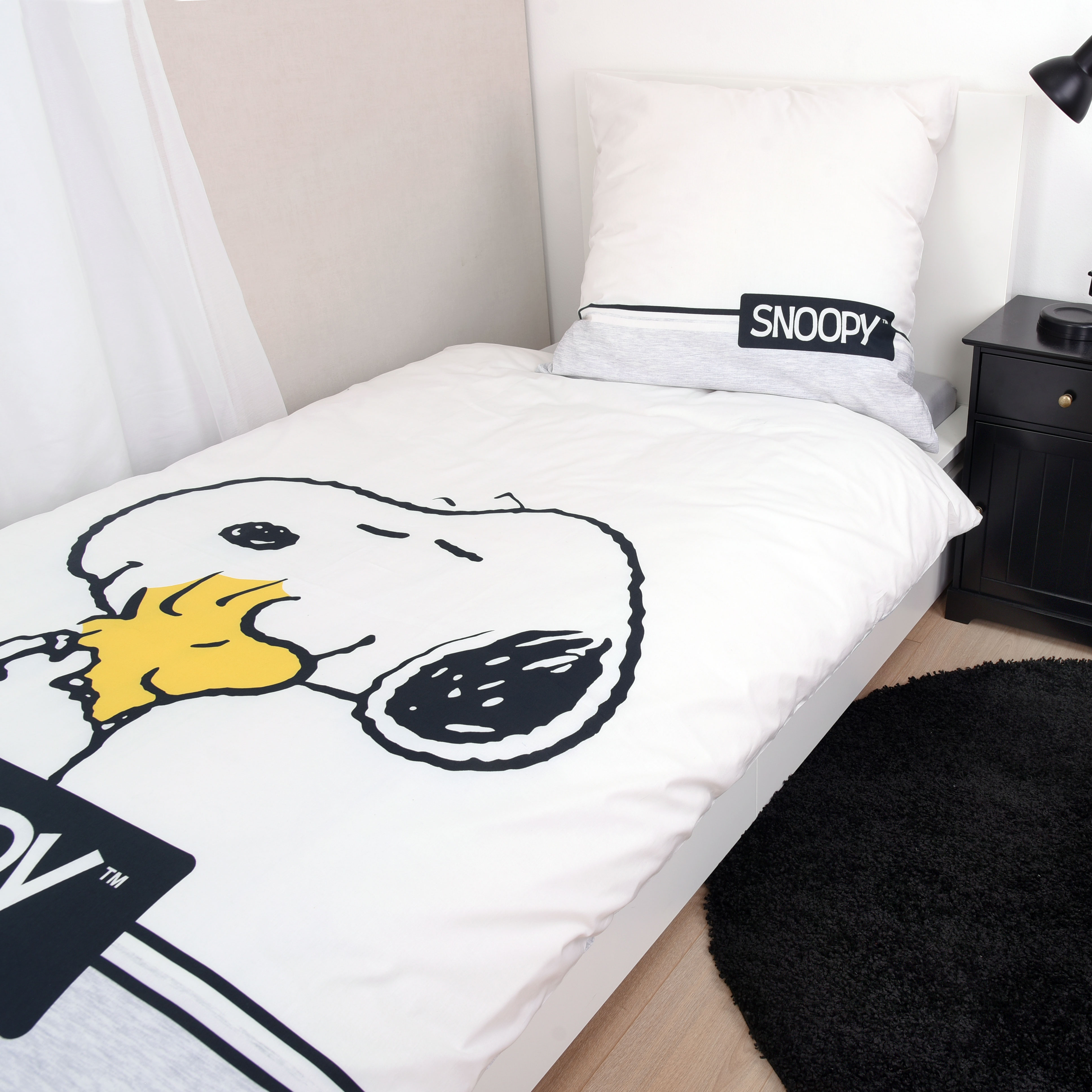 Herding Snoopy Bettwäsche-Set "Classic Grey" Renforcé 7
