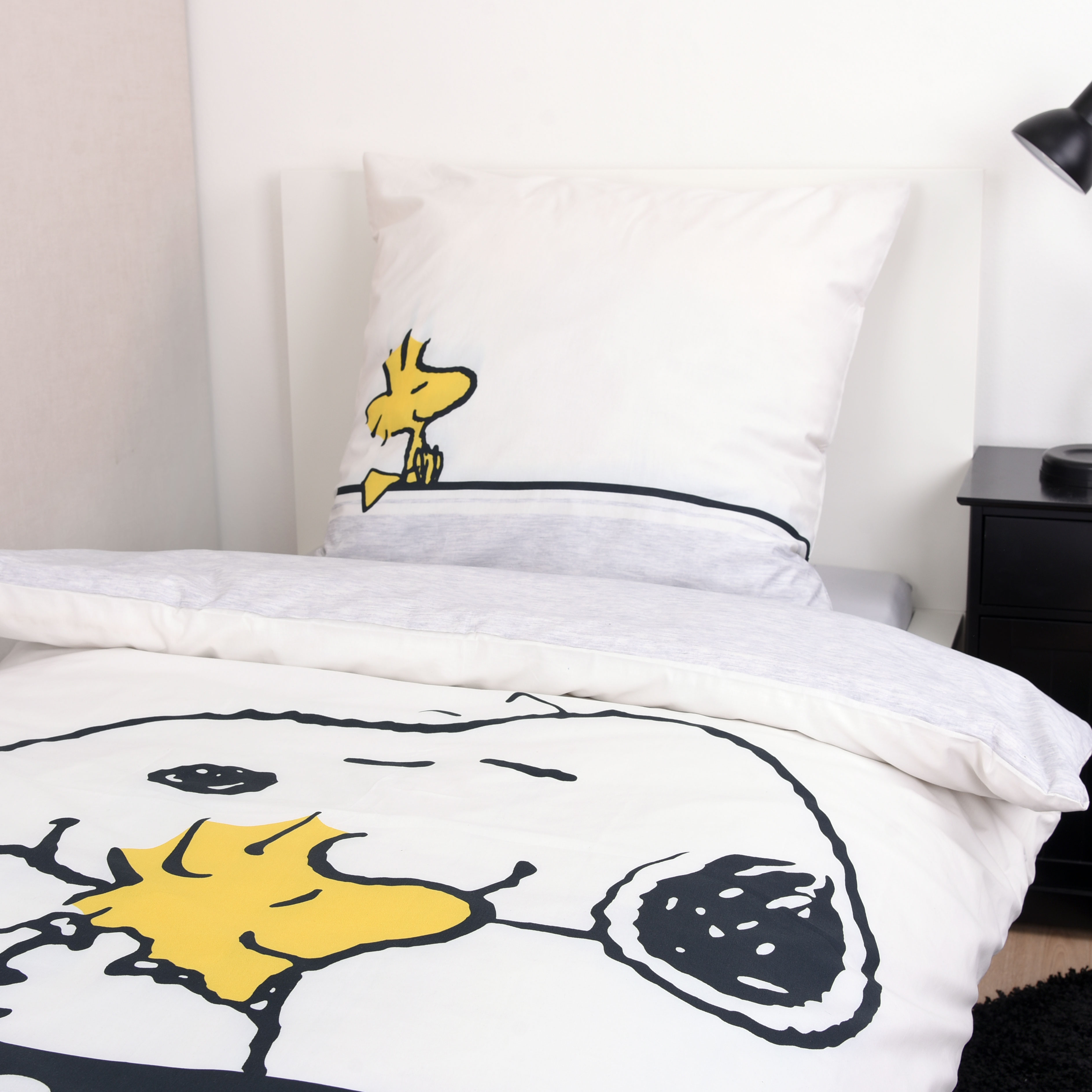 Herding Snoopy Bettwäsche-Set "Classic Grey" Renforcé 5