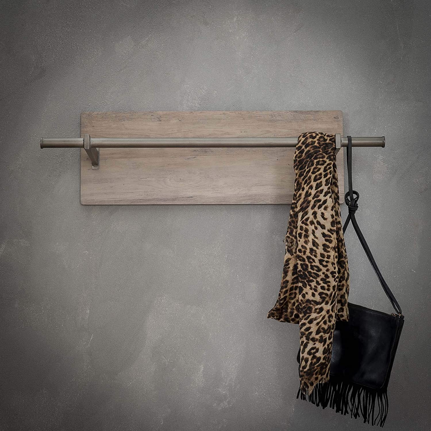 SalesFever Wandgarderobe 85 cm Eiche Dekor 390061