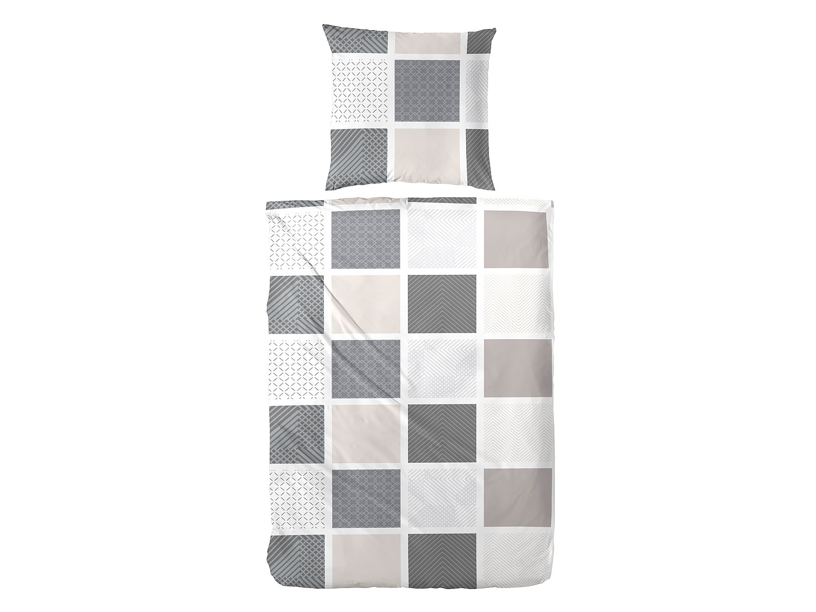Prinz Renforcé Bettwäsche Simple checks 123084
