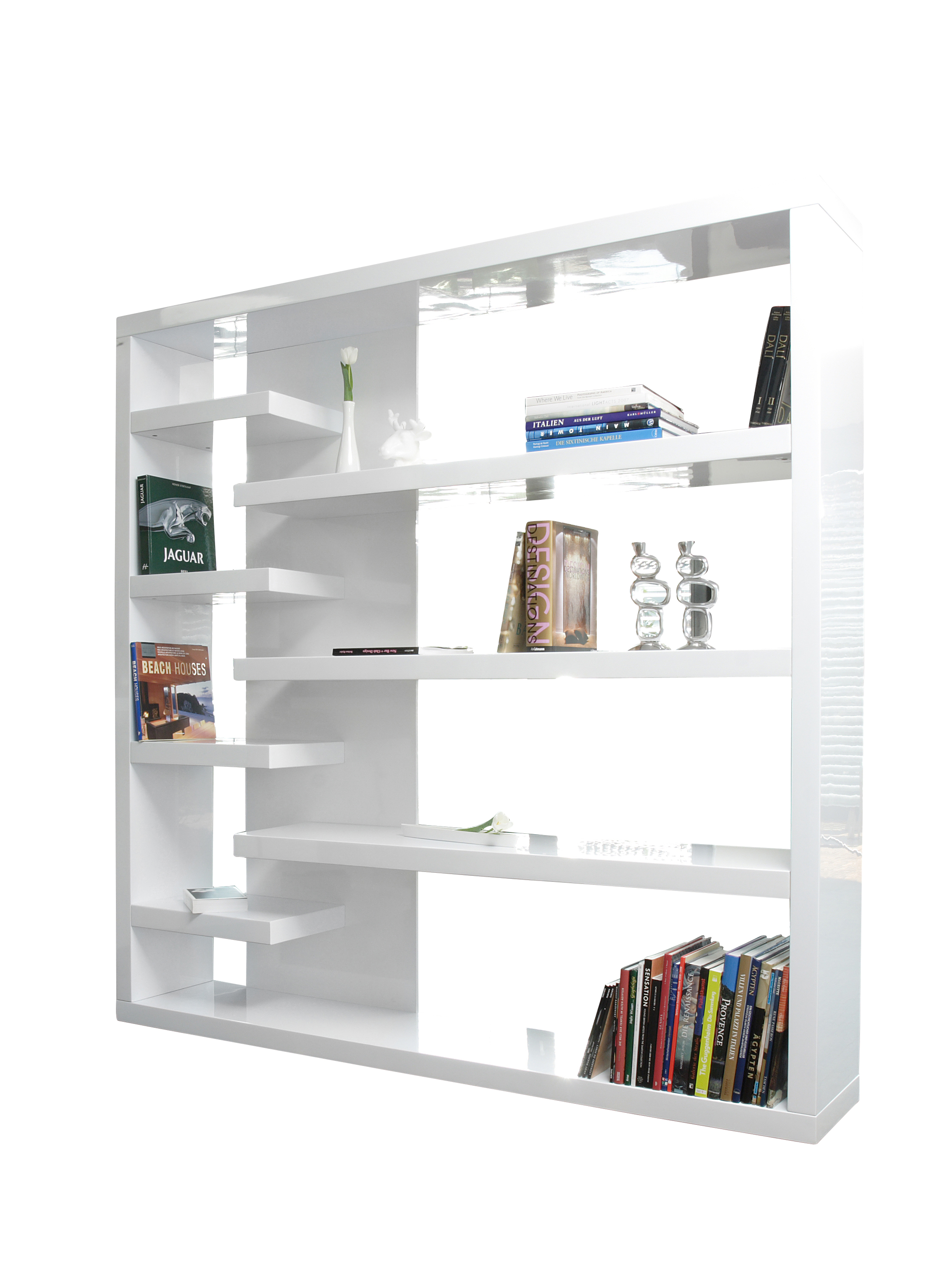 SalesFever Raumteiler 200 x 32 x 200 cm Weiß 307137