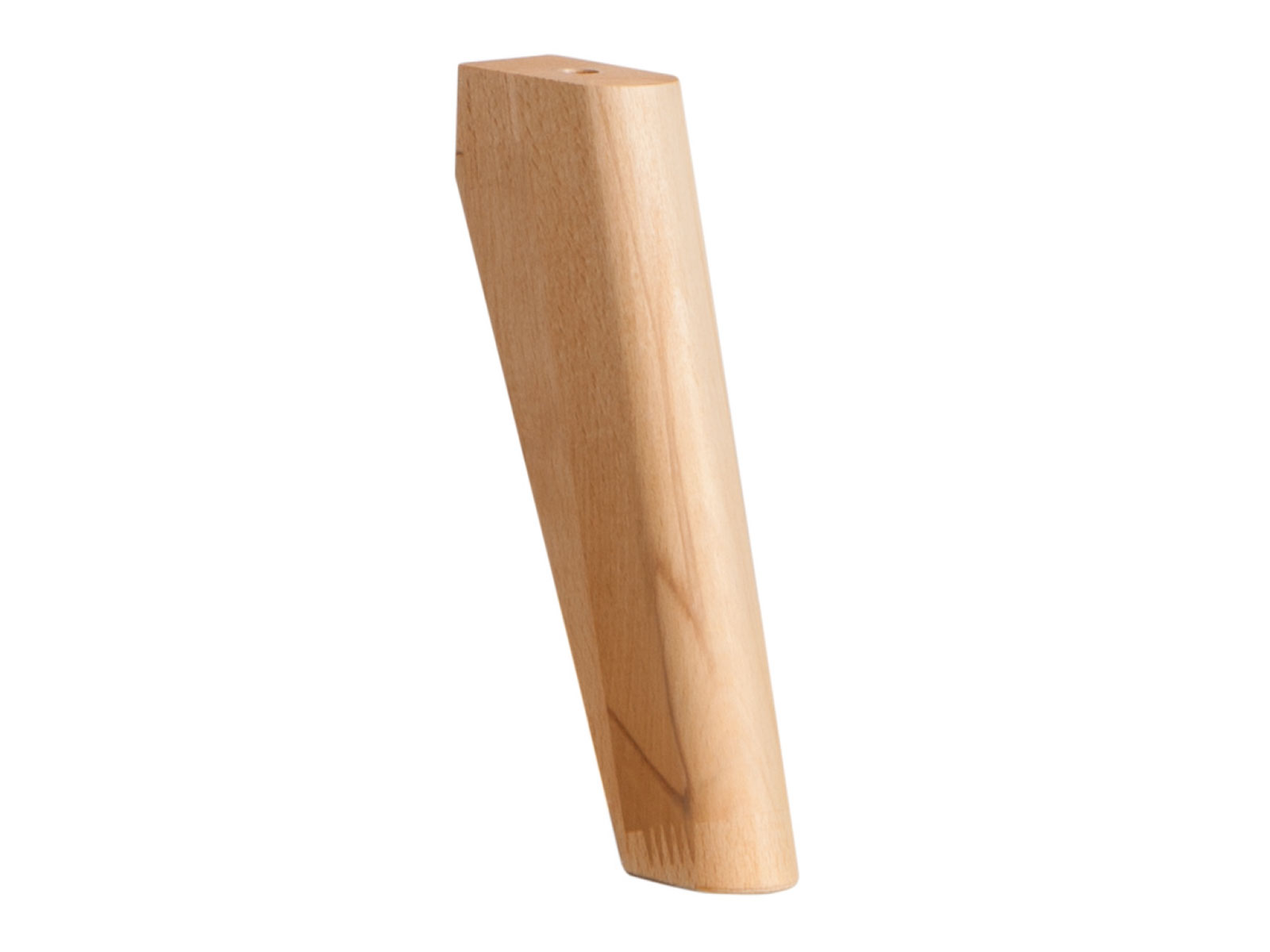 Fine-Line Füße Sima (NT/KO), Kernbuche natur, geölt, 20 cm