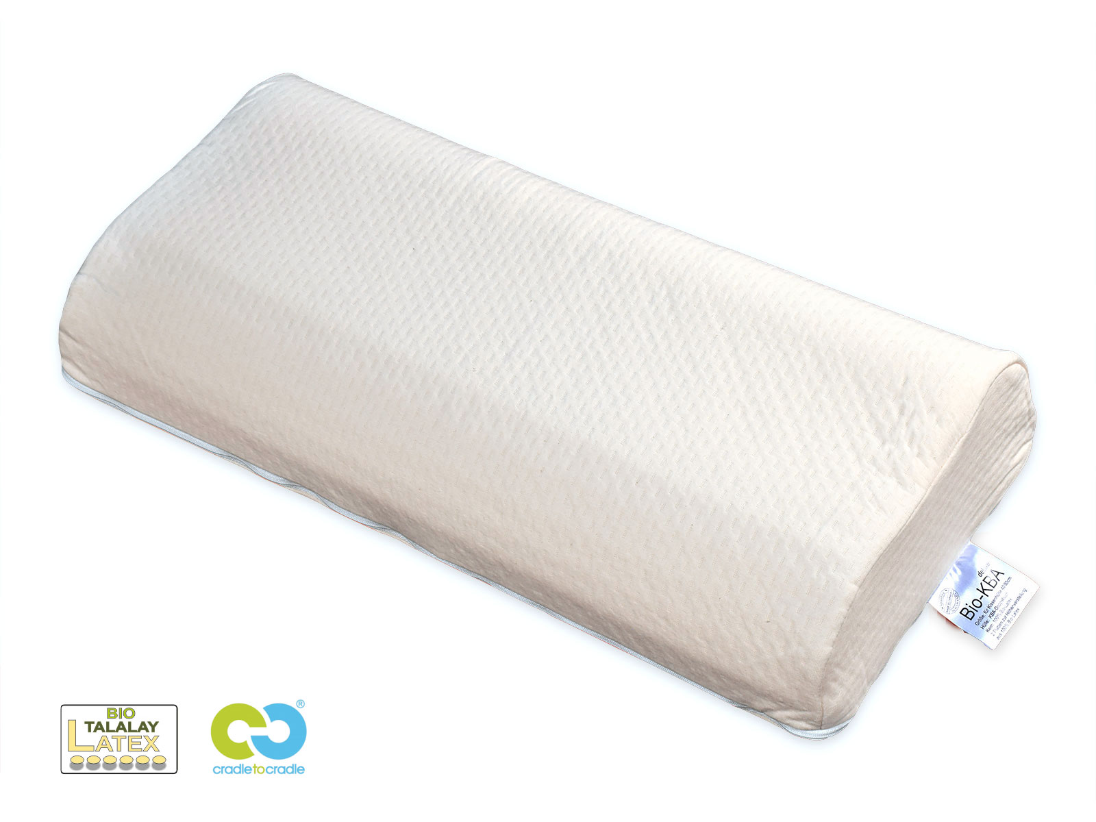 Nackenstützkissen Bio-KBA deluxe, 40 x 80 cm