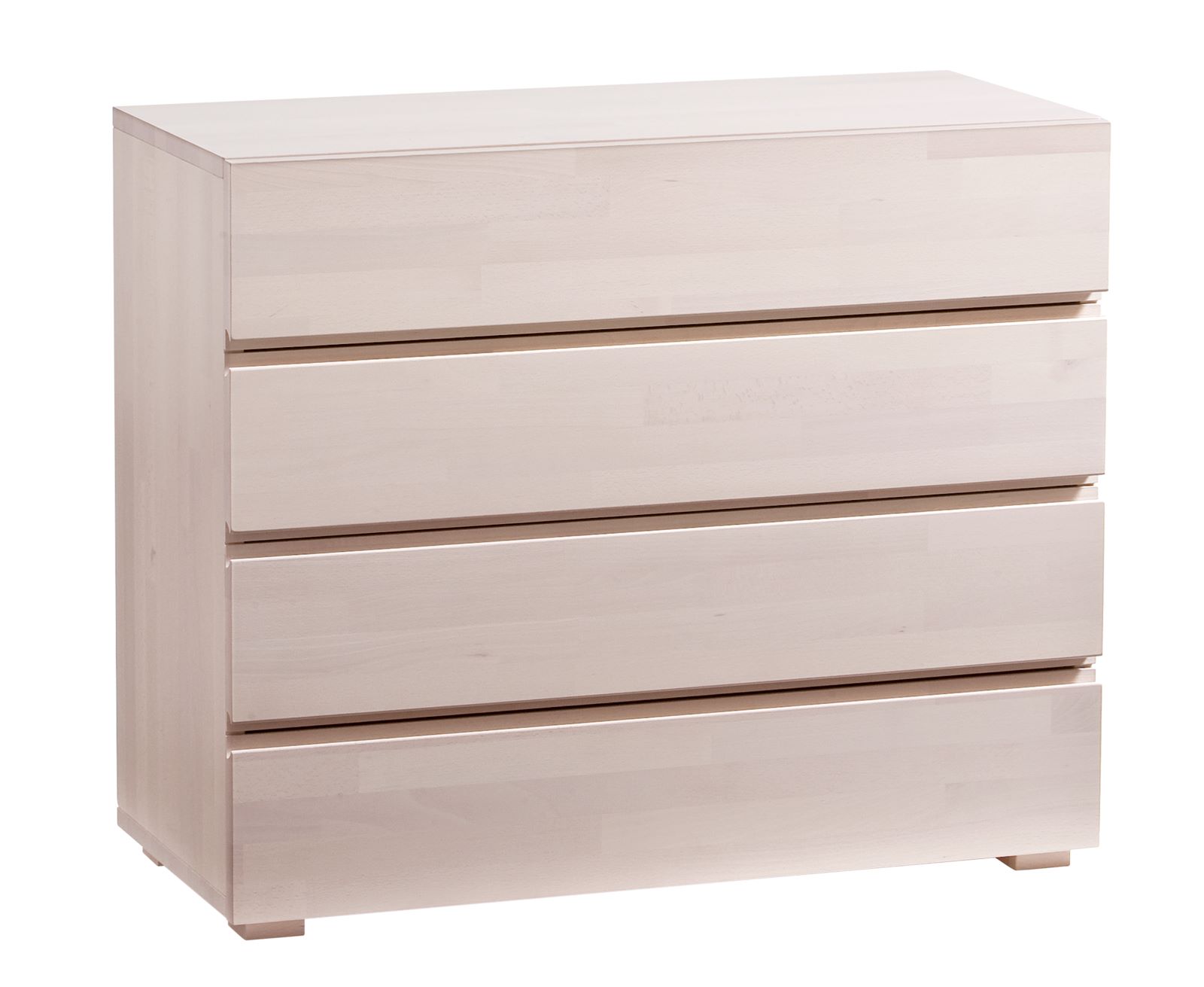 Buche weiss lasiert, lackiert