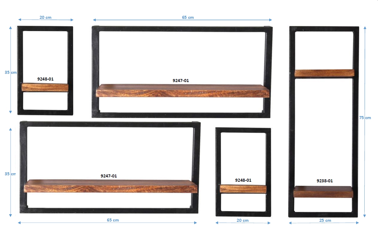 B x T x H: ca. 120 x 25 x 75 cm