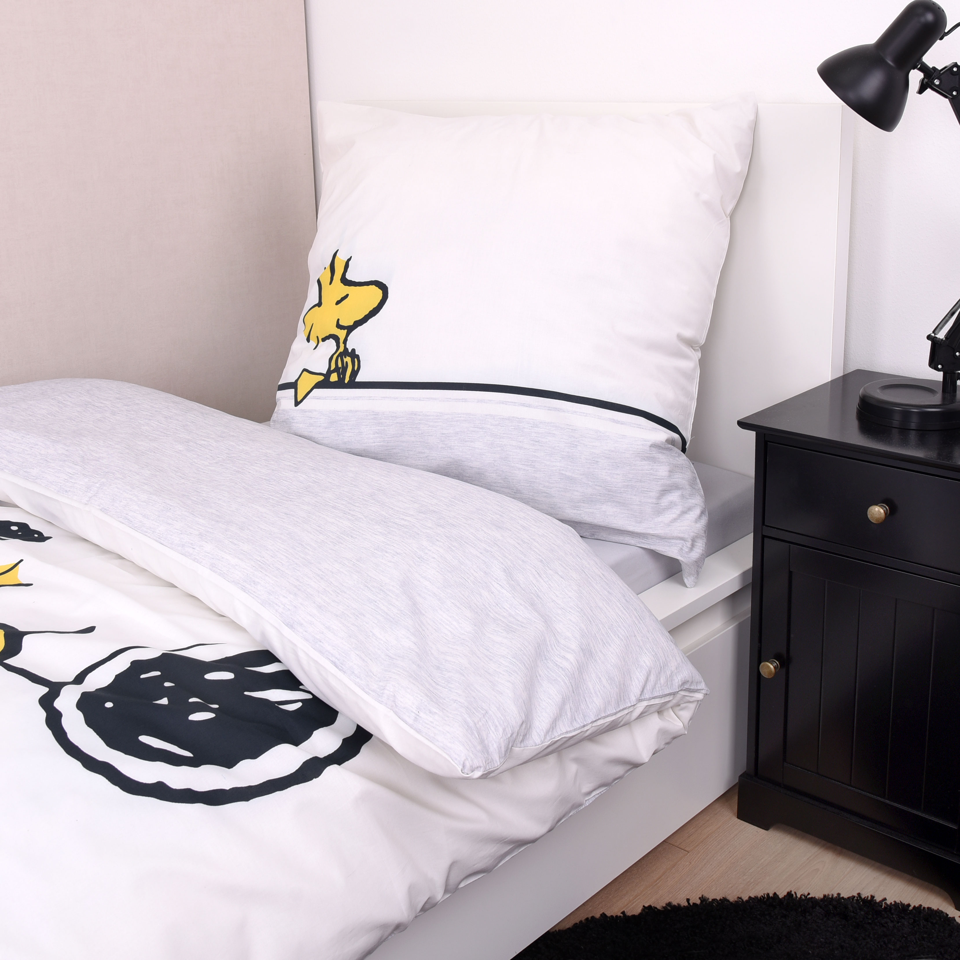 Herding Snoopy Bettwäsche-Set "Classic Grey" Renforcé 6