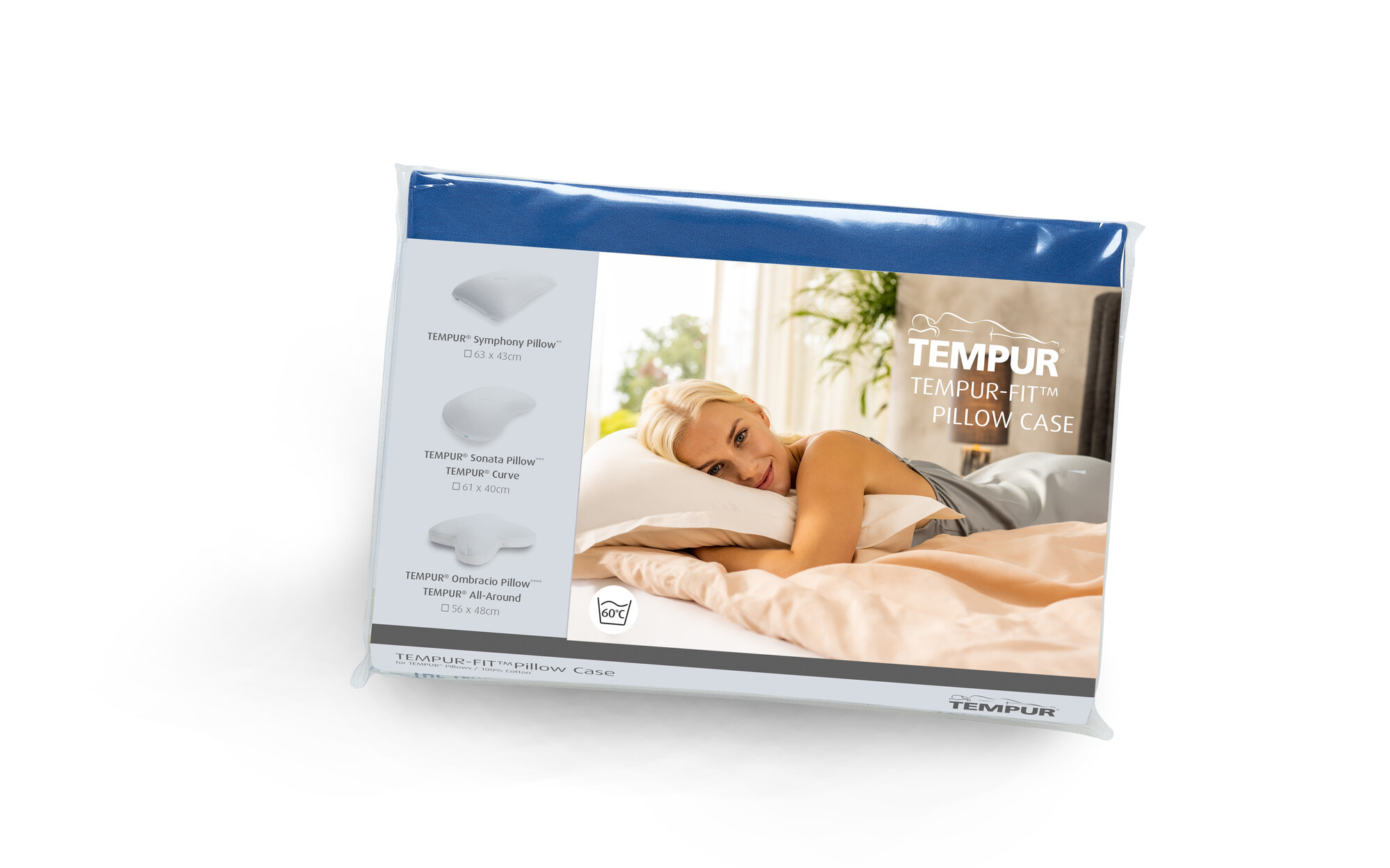 TEMPUR® Jersey Bezug für Ombracio/All-Around Schlafkissen