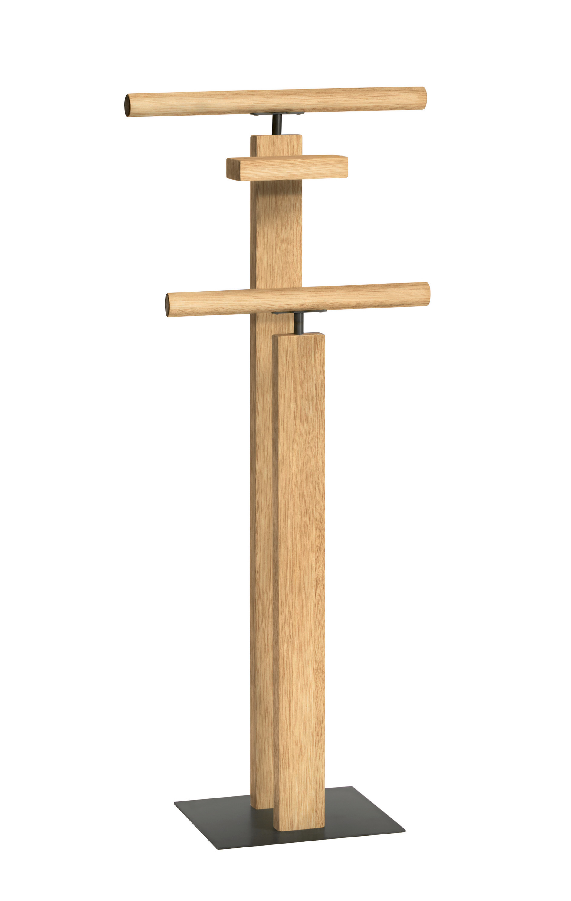 Eiche bright, geölt, Anthracit