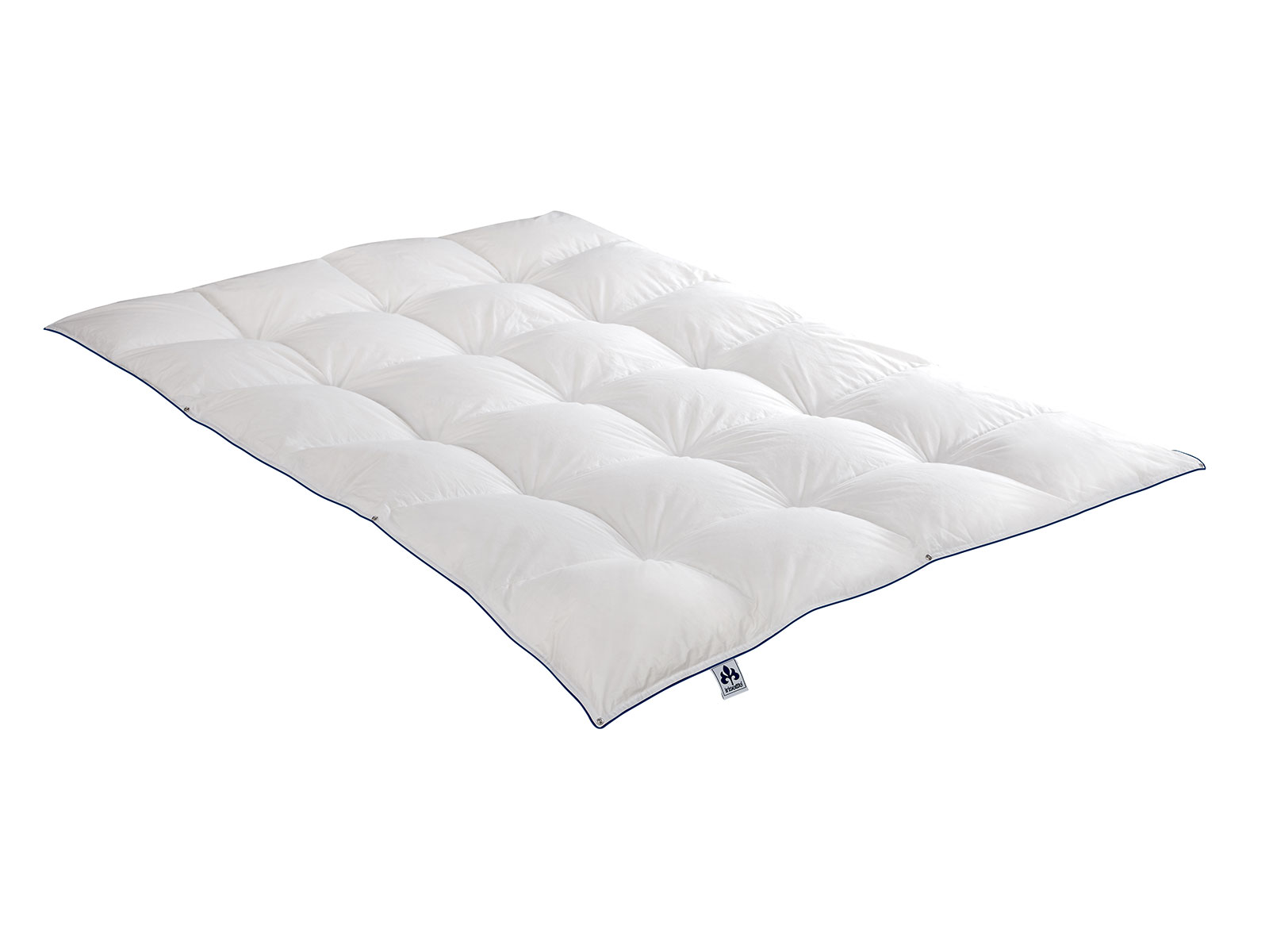 Schweres Steppbett