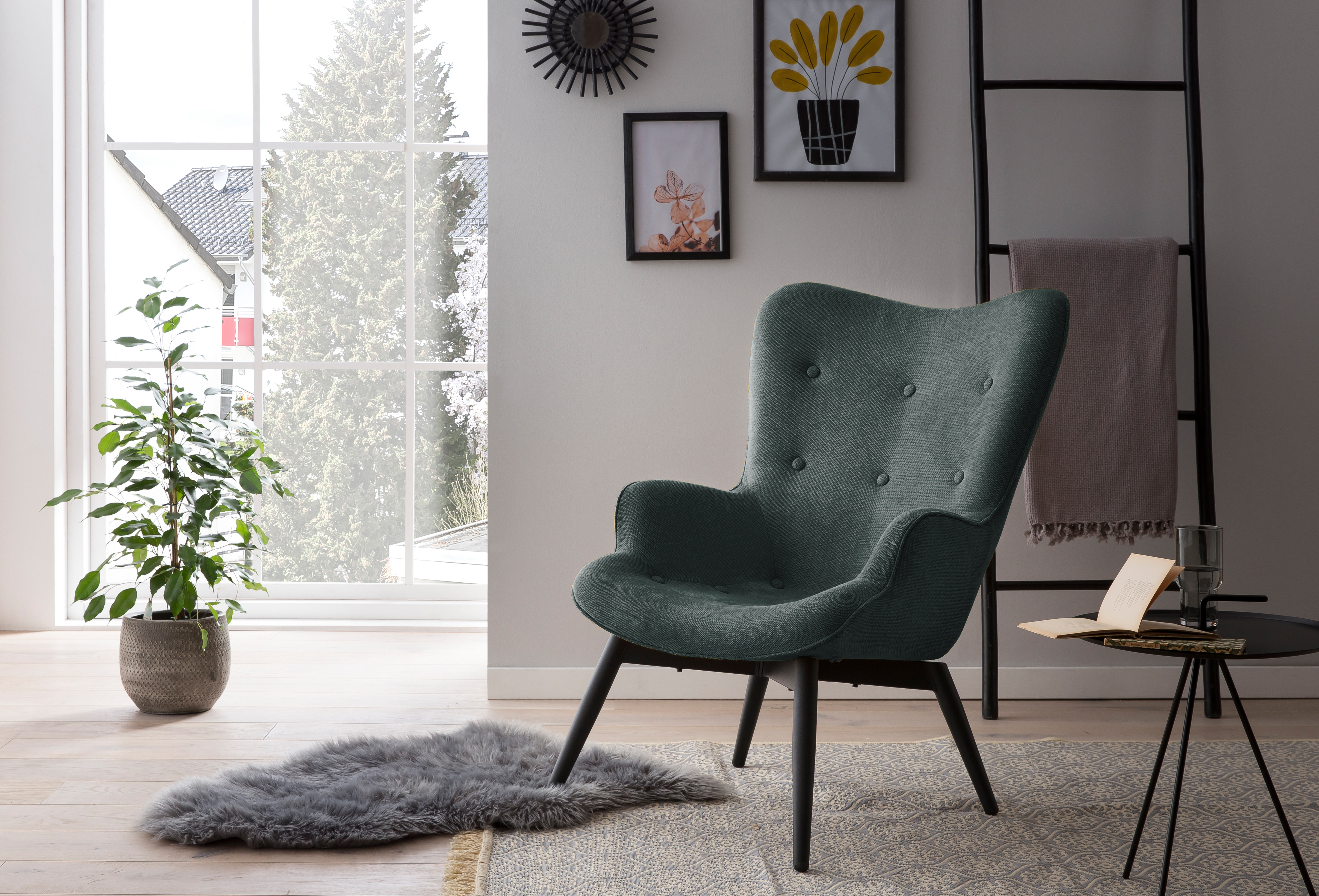 SalesFever Sessel Strukturstoff